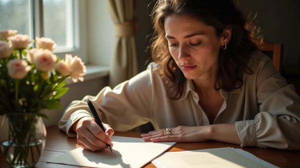 Comment exprimer votre soutien dans une lettre de condoléances pour un cousin